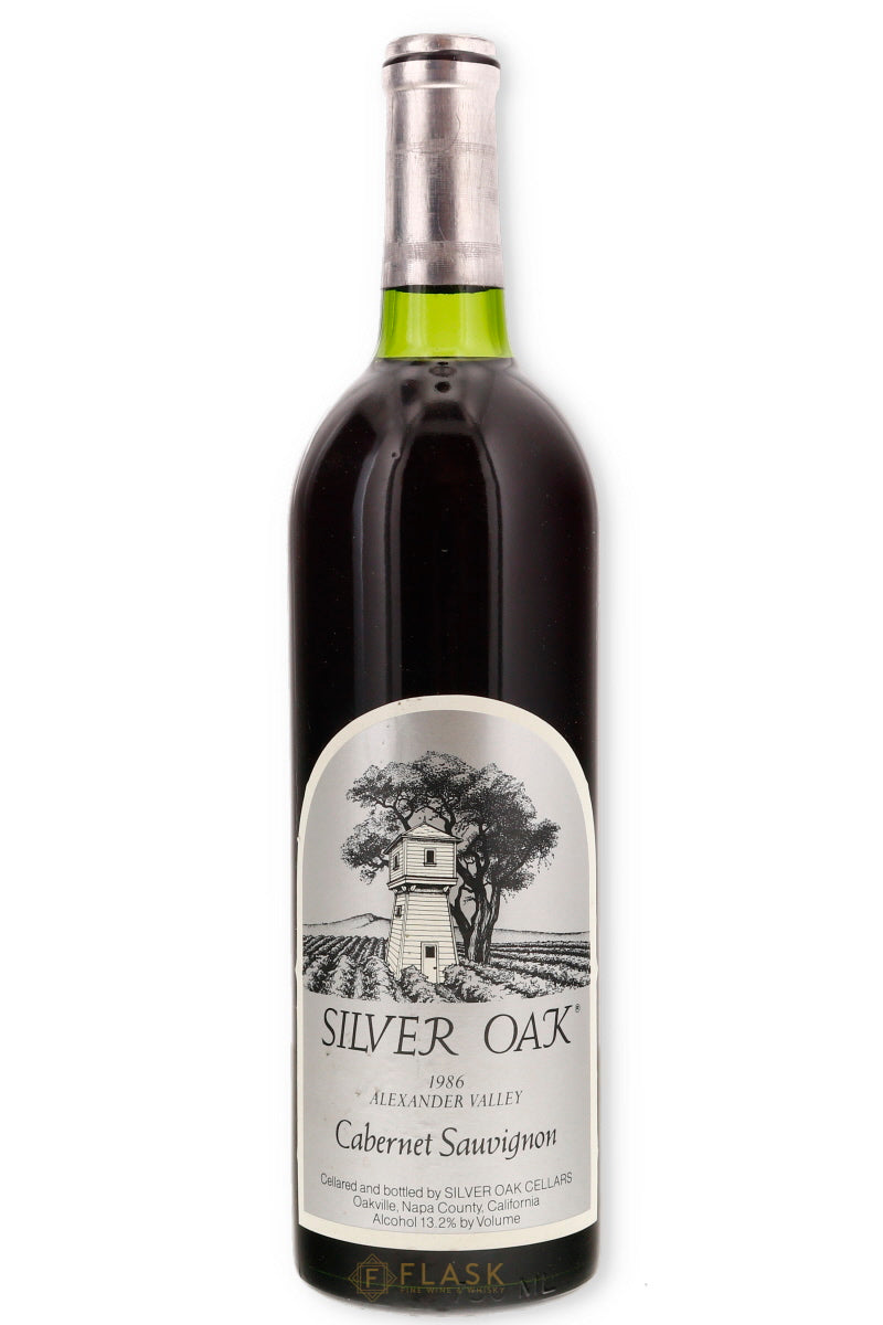 Silver Oak Alexander Valley Cabernet Sauvignon 1986