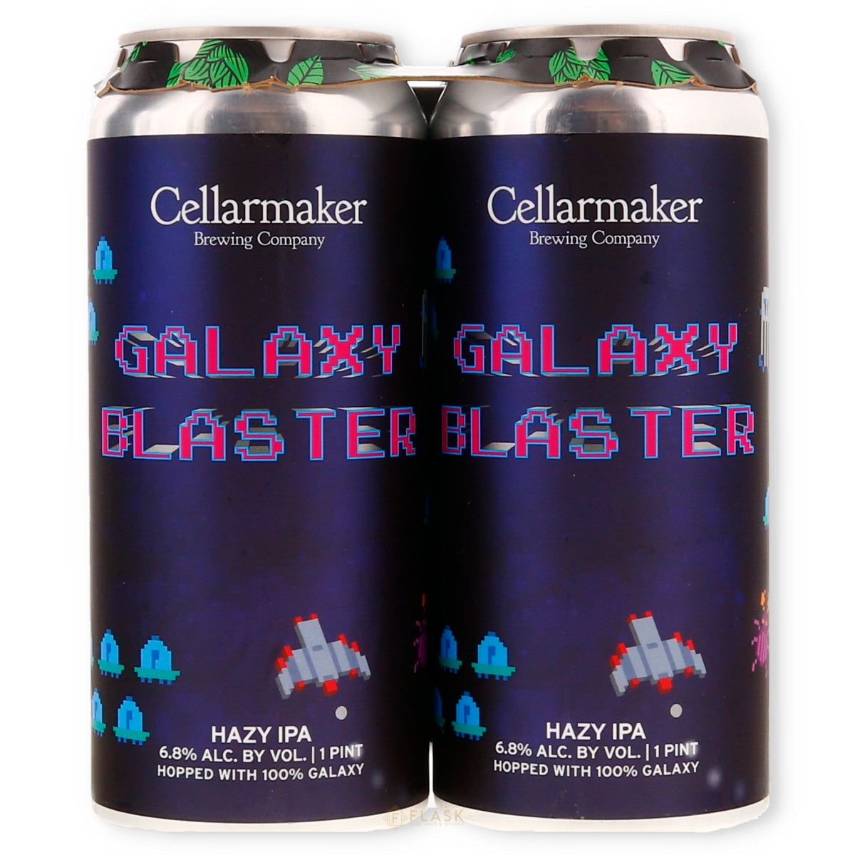 Cellarmaker Galaxy Blaster Hazy IPA 4pk 16oz can