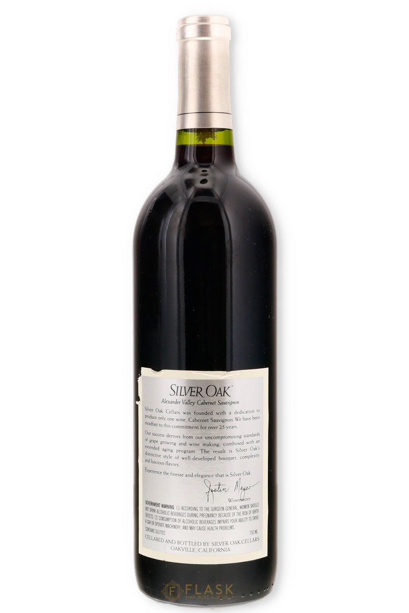 Silver Oak Alexander Valley Cabernet Sauvignon 1996