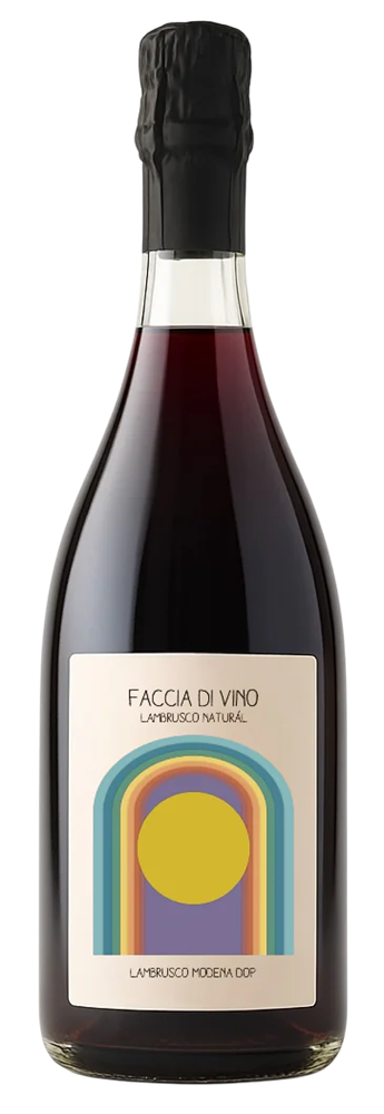 Faccia Di Vino Lambrusco Natural Red DOC Modena 750ml