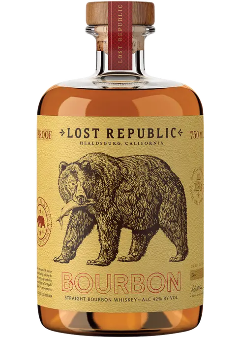 Lost Republic Straight Bourbon Whiskey 750 ml