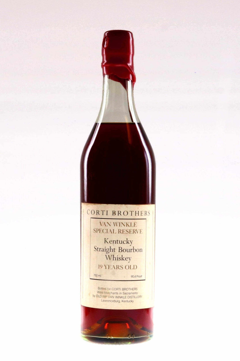 Van Winkle Special Reserve Corti Brothers 19 Year Old Red Wax