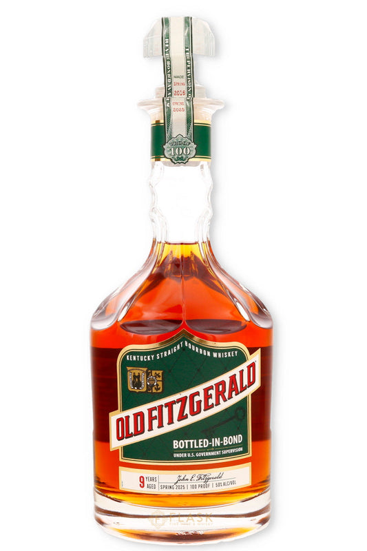 Old Fitzgerald 9 Year Old Bourbon Bottled in Bond Decanter Bottle 2025 Edition