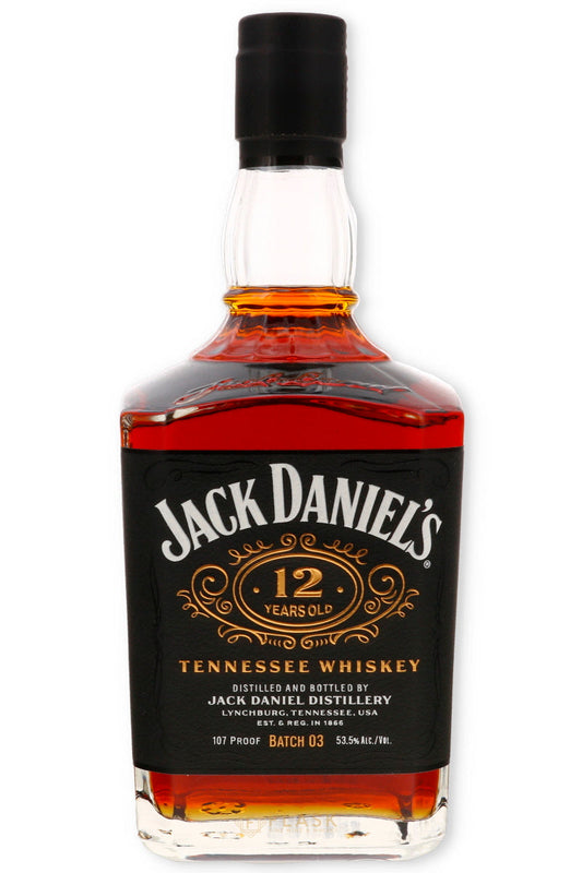 Jack Daniels 12 Year Old Batch 3 Tennessee Whiskey