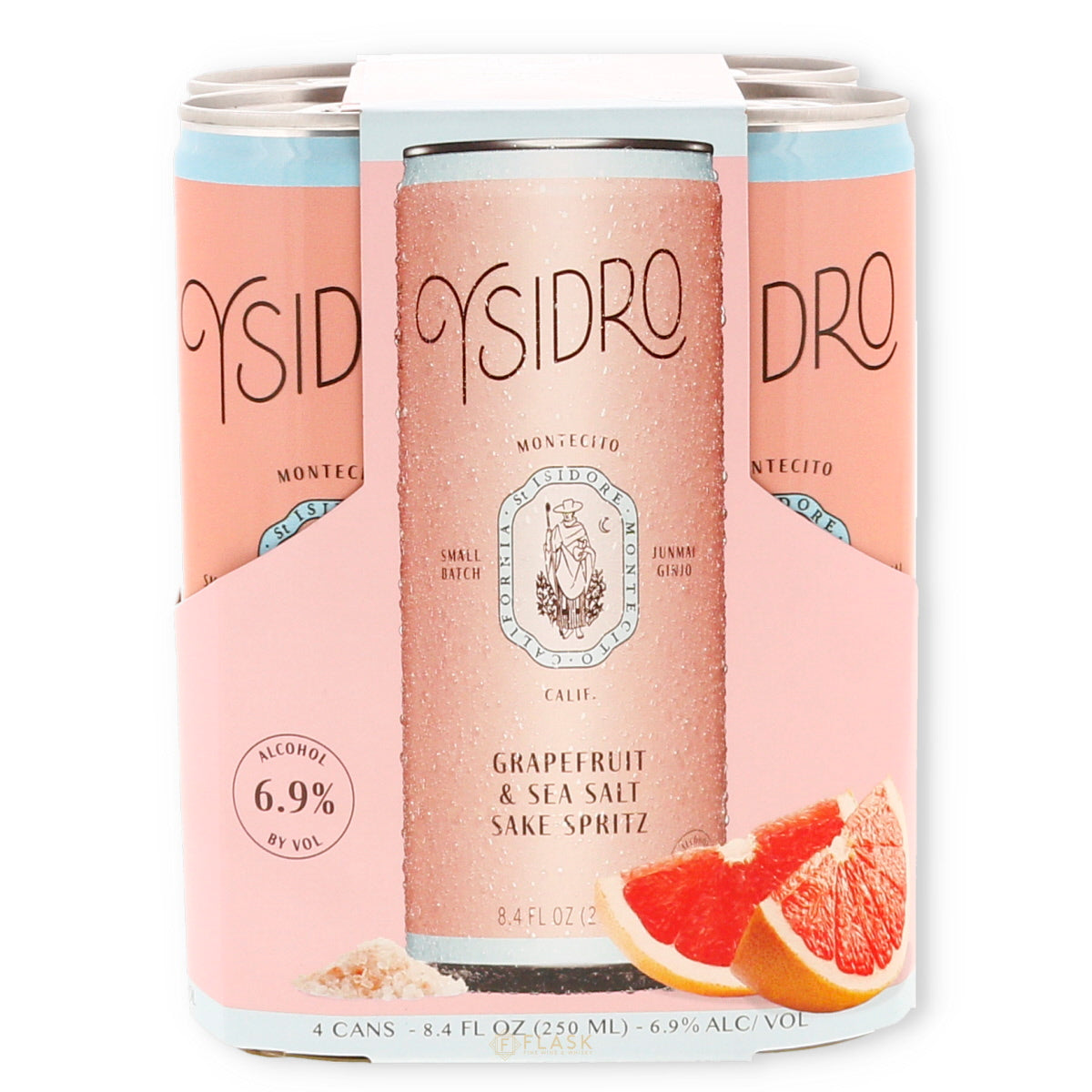 Ysidro Grapefruit and Sea Salt Sake Spritz 4pk