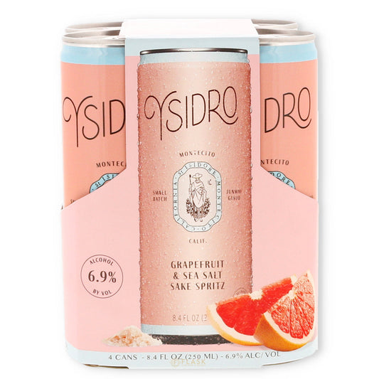 Ysidro Grapefruit and Sea Salt Sake Spritz 4pk