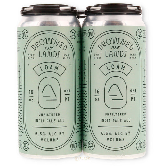 Drowned Lands Loam Hazy IPA 4pk 16oz can