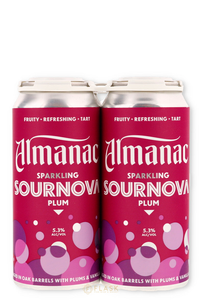 Almanac Sournova Plum 4pk 16oz can