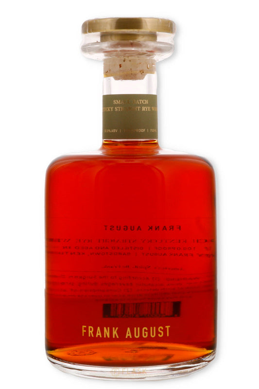 Frank August Rye Small Batch 100 proof