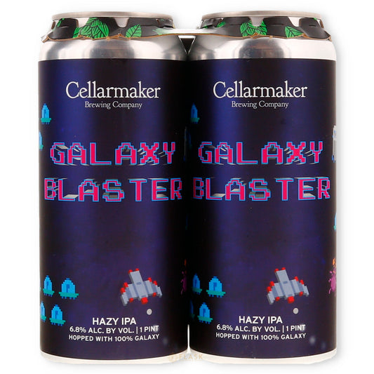 Cellarmaker Galaxy Blaster Hazy IPA 4pk 16oz can