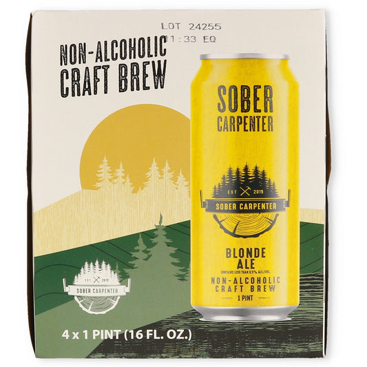 Sober Carpenter NA Blonde 4pk 16oz cans