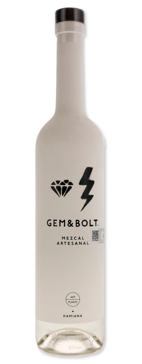 Gem & Bolt Mezcal With Damiana 750ml