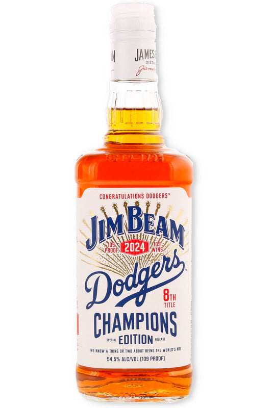 Jim Beam Bourbon 2024 Dodgers Champions Edition