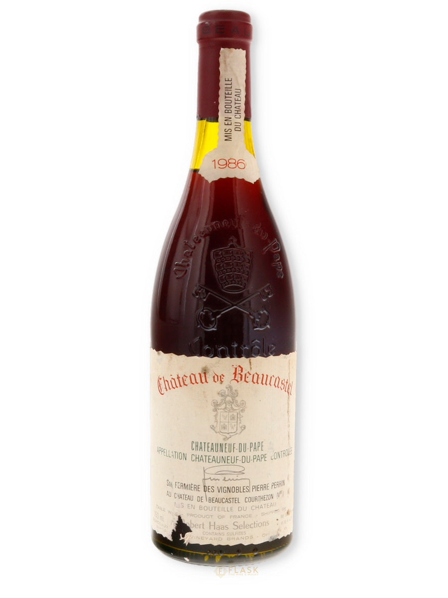 Chateau de Beaucastel Chateauneuf du Pape 1986