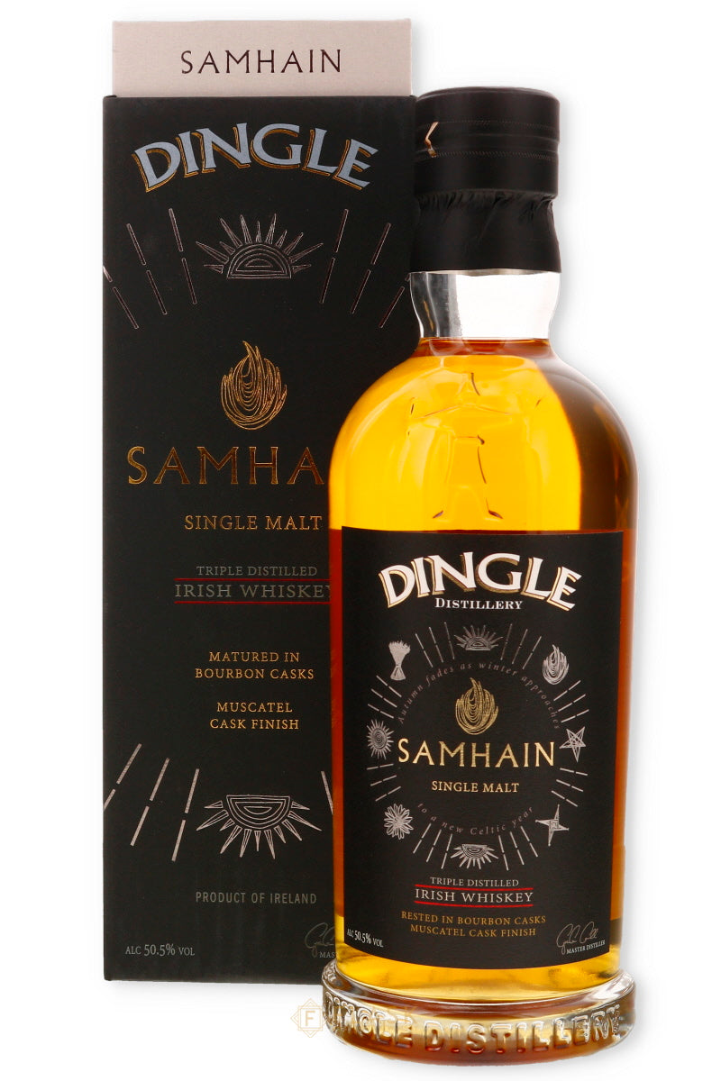 Dingle Single Malt Samhain Muscatel Cask Finish Irish Whiskey 700ml
