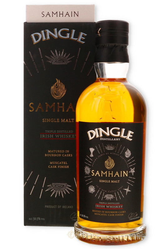 Dingle Single Malt Samhain Muscatel Cask Finish Irish Whiskey 700ml