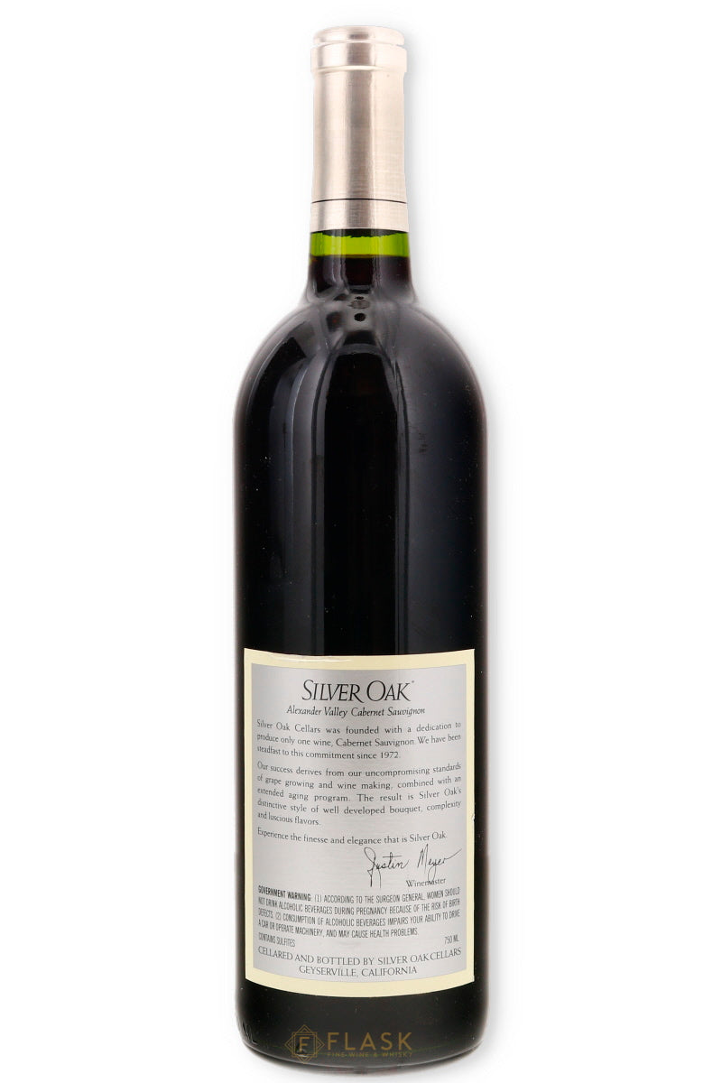 Silver Oak Alexander Valley Cabernet Sauvignon 1998