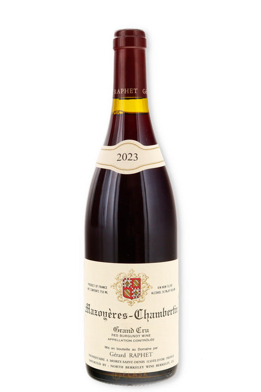 Gerard Raphet Mazoyeres Chambertin Grand Cru 2023