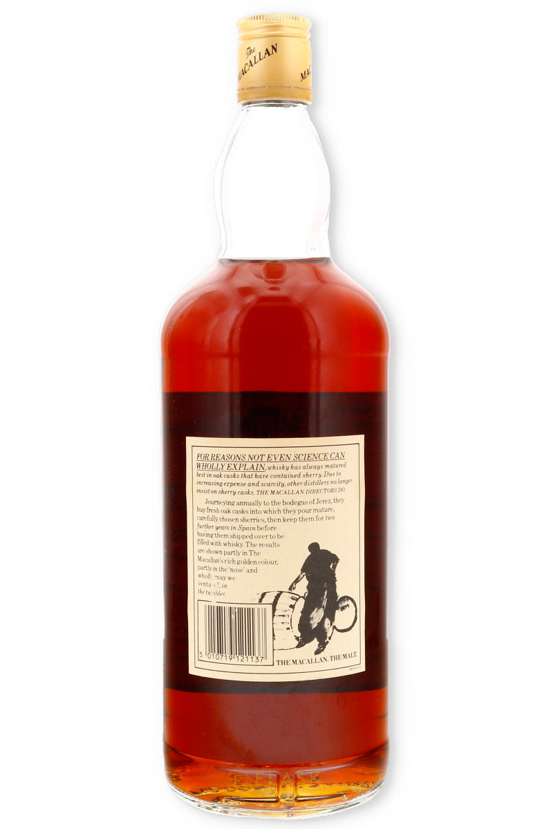 Macallan 12 Year Old 1980-1990s Single Malt 1.13 Liter