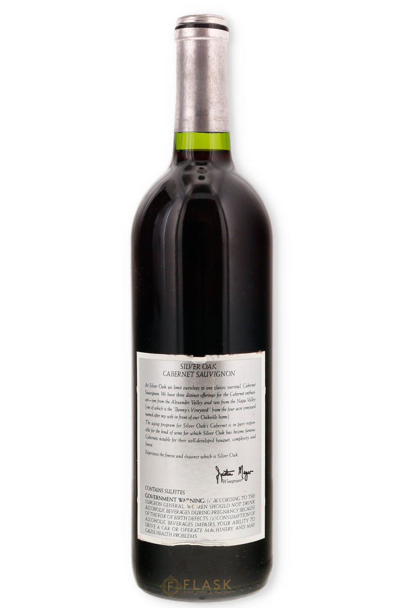 Silver Oak Alexander Valley Cabernet Sauvignon 1987