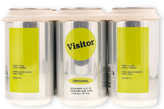 Visitor Original NA Lager 6pk cans