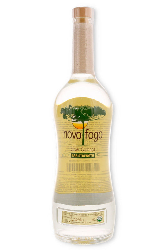 Novo Fogo Silver Cachaca Bar Strength 1 Liter