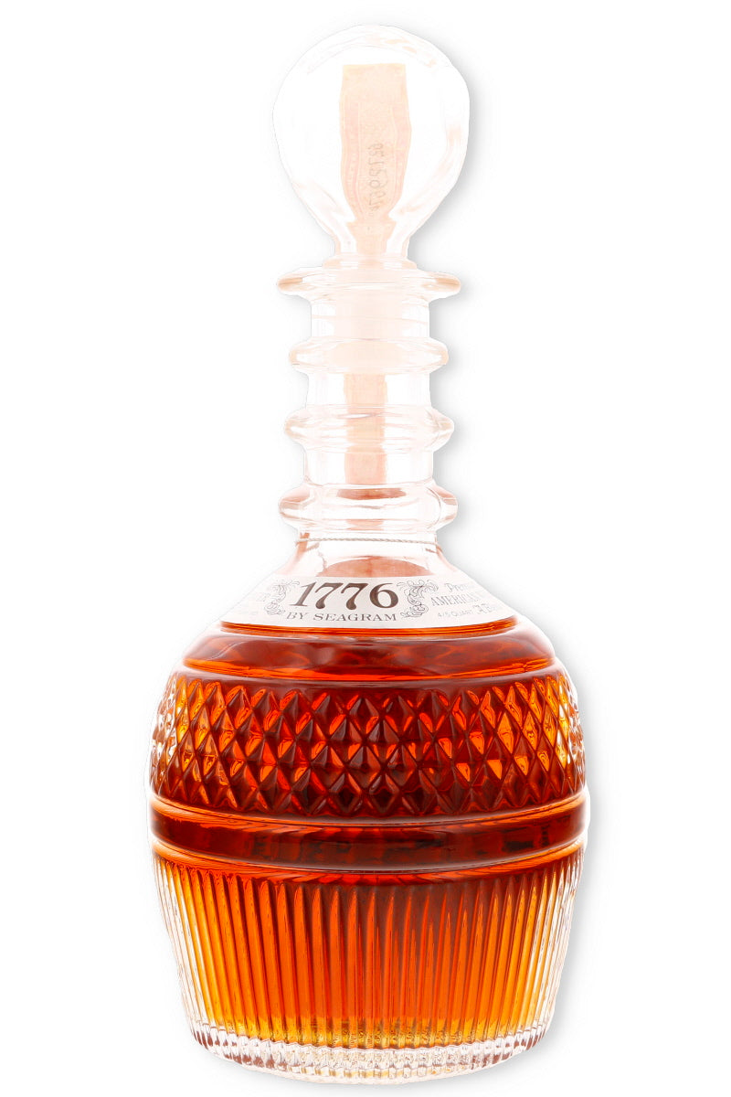 Seagrams 1776 Tiffany Decanter Premium Whiskey (1976)
